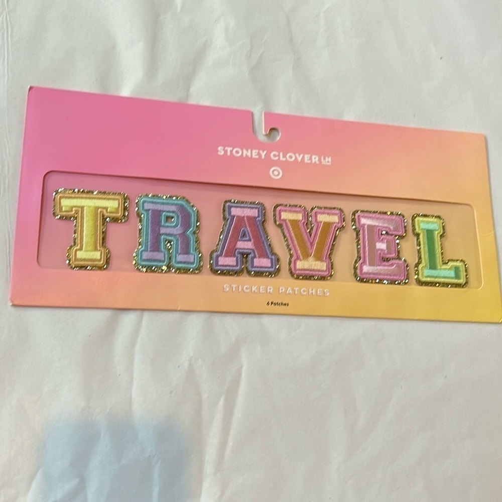 Stoney Clover Lane x Target Travel Sticker Patches NWT